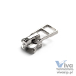 D-5020 metal slider with autolock pull, for plastic (chunky) zipper tape No. 5, available in nickel and oxide
